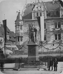 Statue of the Prince Consort at Coburg